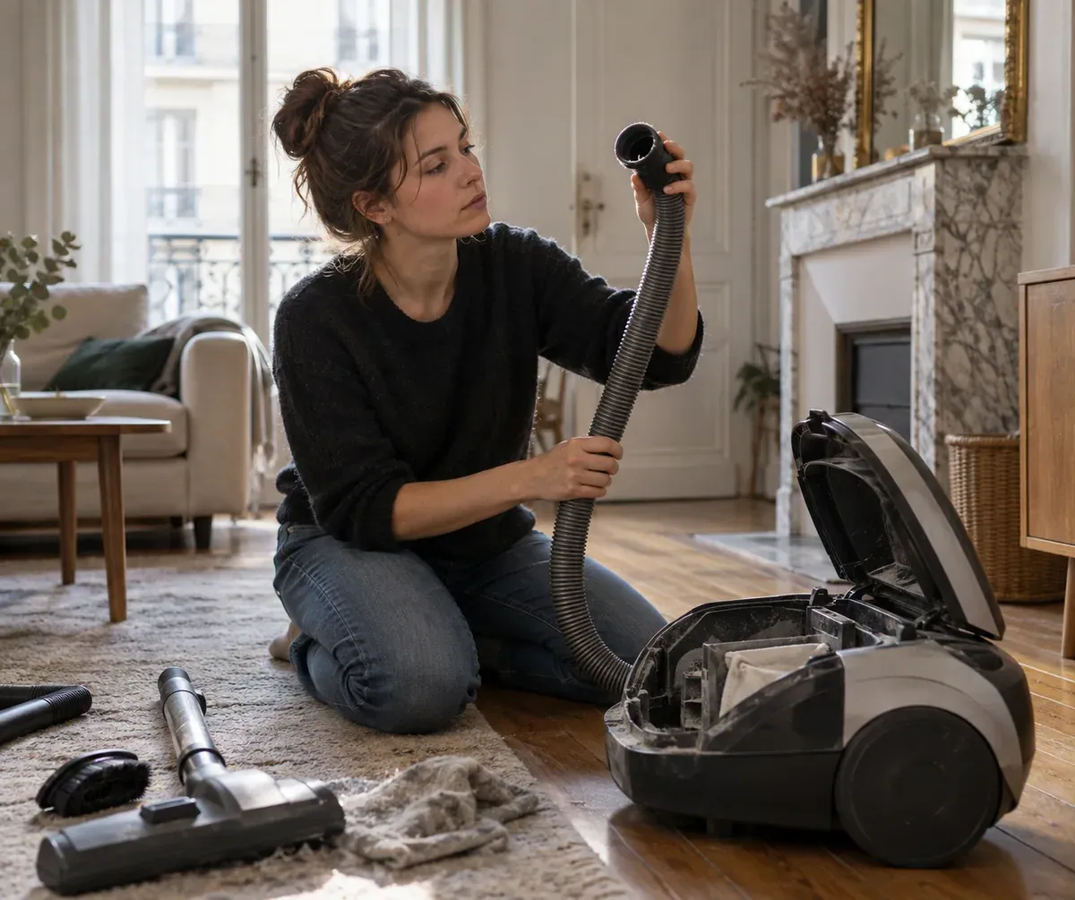 Aspirateur qui aspire mal : ce qu'il faut vérifier